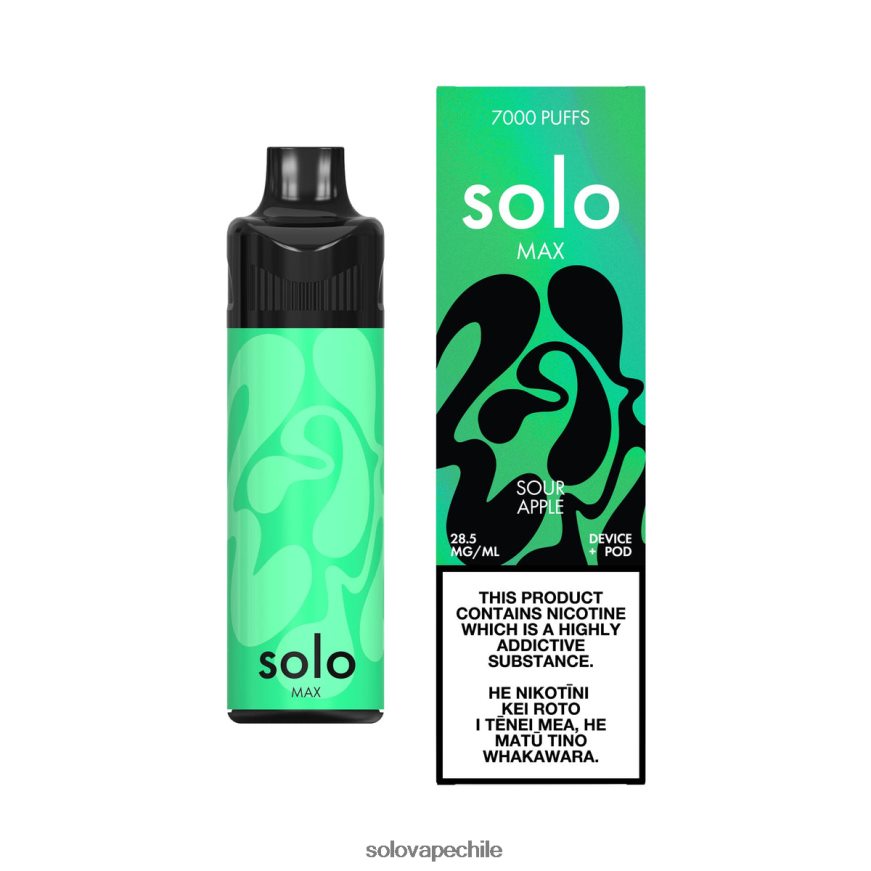 Solo MAX kit de cápsulas manzana agria - Solo Vape Price 8F8P0470
