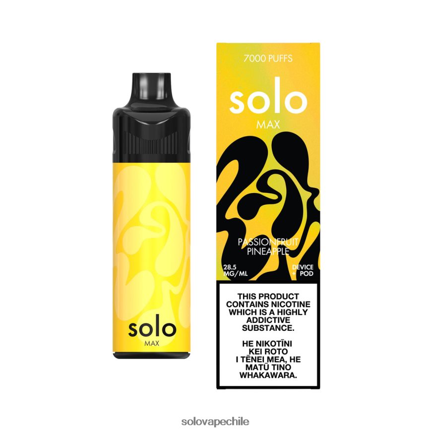 Solo MAX kit de cápsulas piña de maracuyá - Solo Vape Near Me 8F8P0469