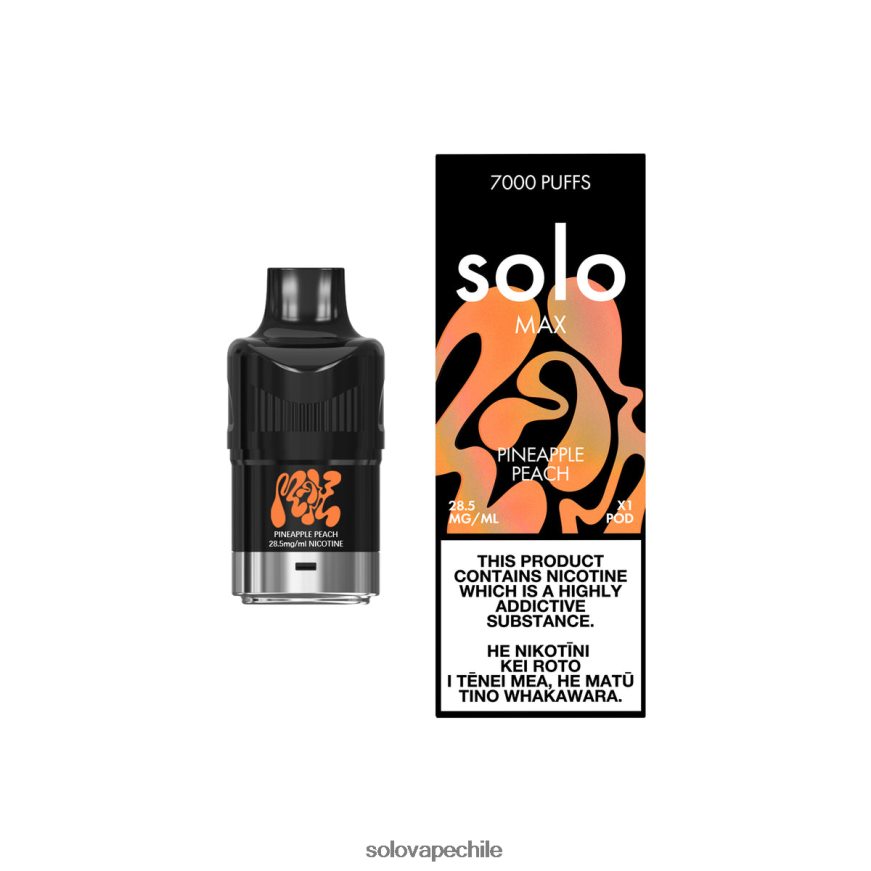 Solo MAX vaina durazno piña - Solo Vape Near Me 8F8P0485