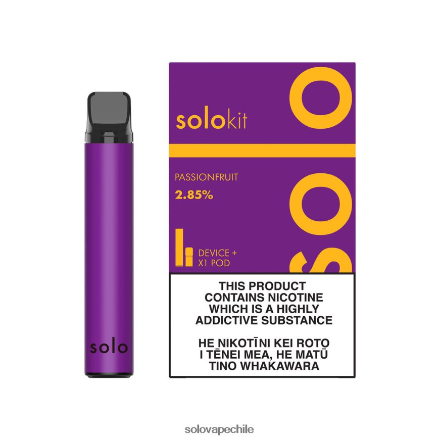 Solo kit de cápsulas maracuyá - Solo Vape Chile 8F8P0442