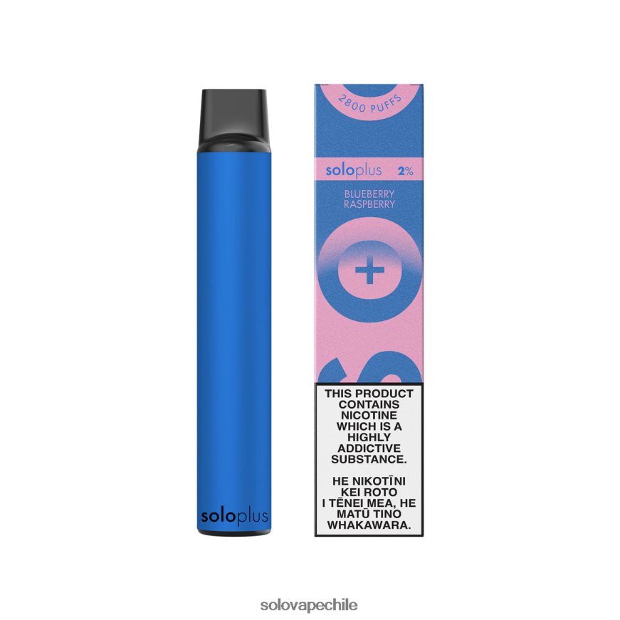 Solo Plus colección paraíso vape desechable frambuesa arándano - Solo E Cigarette 8F8P0439