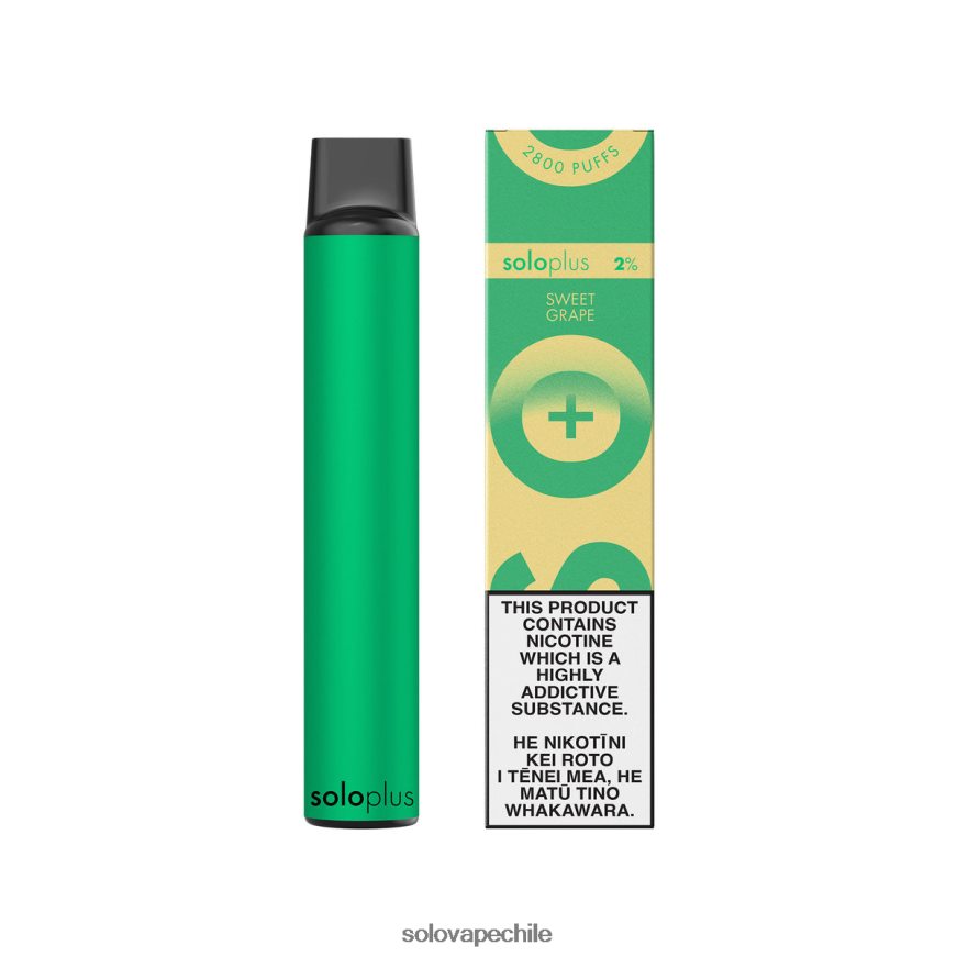 Solo Plus colección paraíso vape desechable uva dulce - Solo Vape Buy 8F8P0440