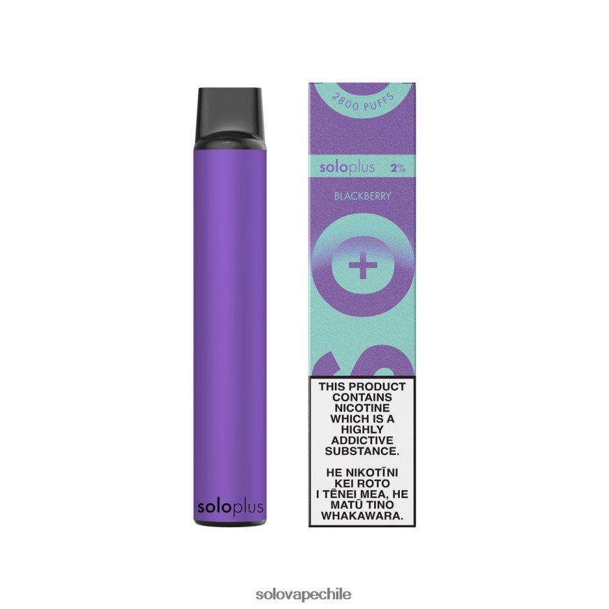 Solo Plus colección paraíso vape desechable zarzamora - Solo Vape Price 8F8P0438