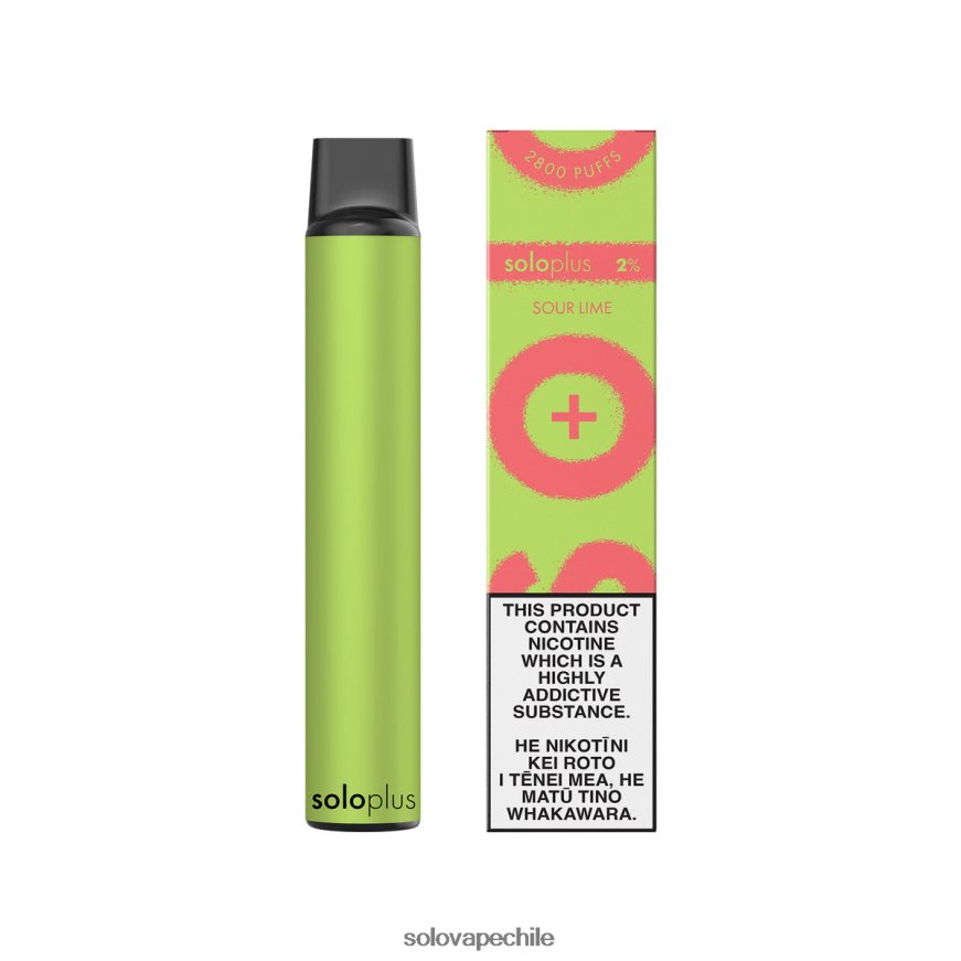Solo Plus vaporizador desechable lima agria - Solo Vape Chile 8F8P0434