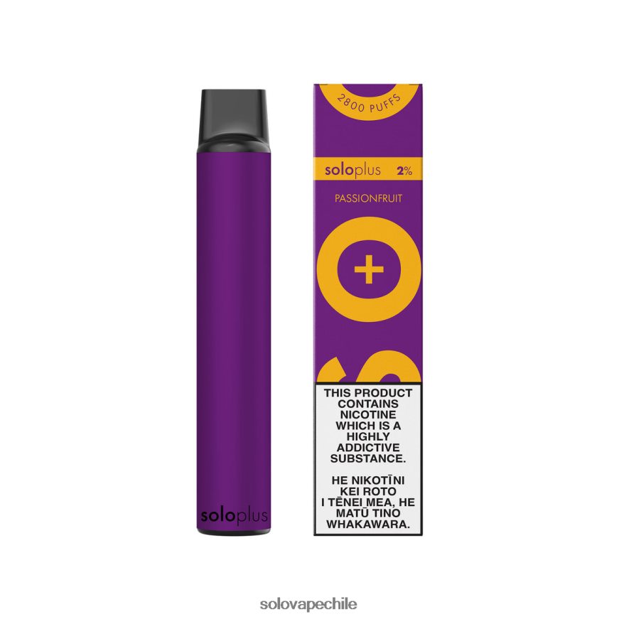 Solo Plus vaporizador desechable maracuyá - Solo Vape Near Me 8F8P0429
