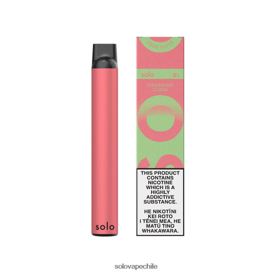 Solo colección paraíso vape desechable guayaba fresa - Solo Vape Near Me 8F8P0421