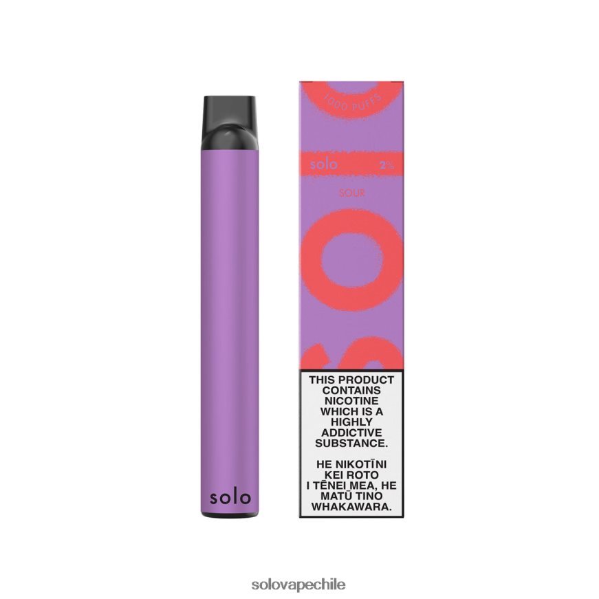 Solo vaporizador desechable agrio - Vape Solo Desechable 8F8P043