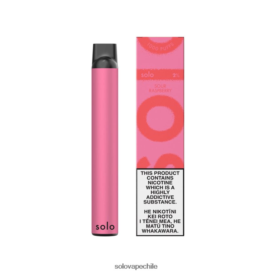 Solo vaporizador desechable frambuesa agria - Solo Vape Near Me 8F8P0413
