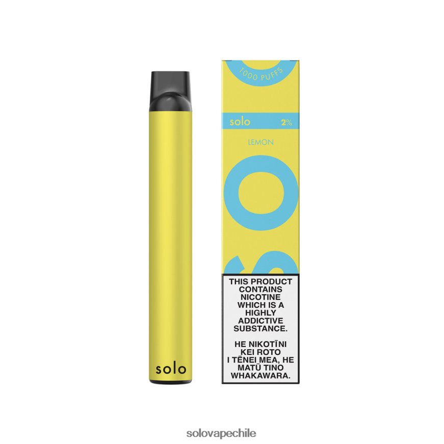 Solo vaporizador desechable limón - Solo E Cigarette 8F8P0415