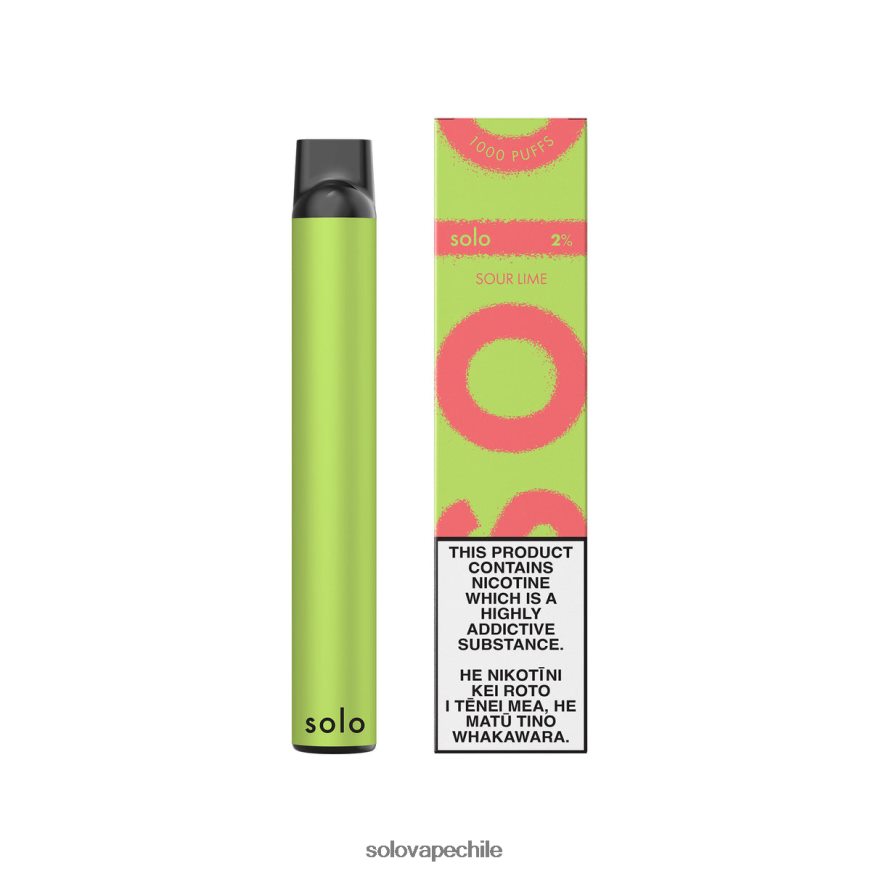 Solo vaporizador desechable lima agria - Solo Vape Chile 8F8P0418
