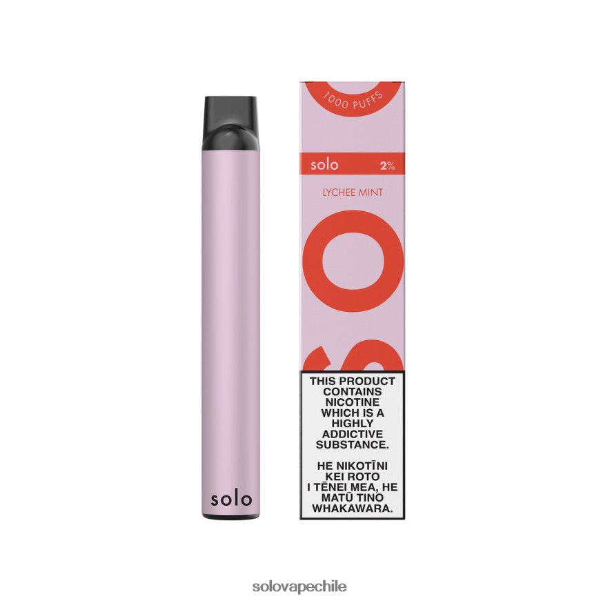 Solo vaporizador desechable menta lichi - Vape Solo Sabores 8F8P049