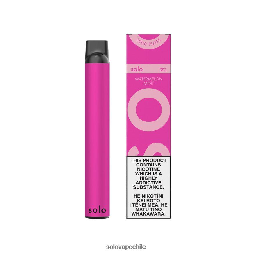 Solo vaporizador desechable sandia menta - Solo Vape Chile 8F8P042